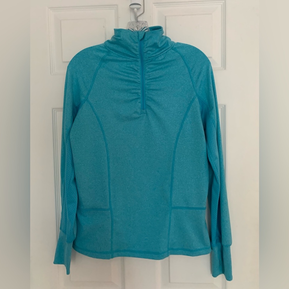 90 Degree By Reflex Pastel Blue Long Sleeve Running Top